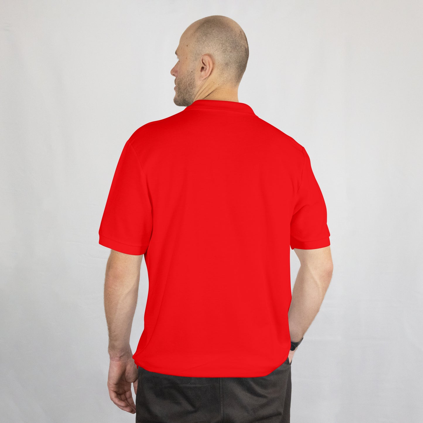 RED POLO T-SHIRT
