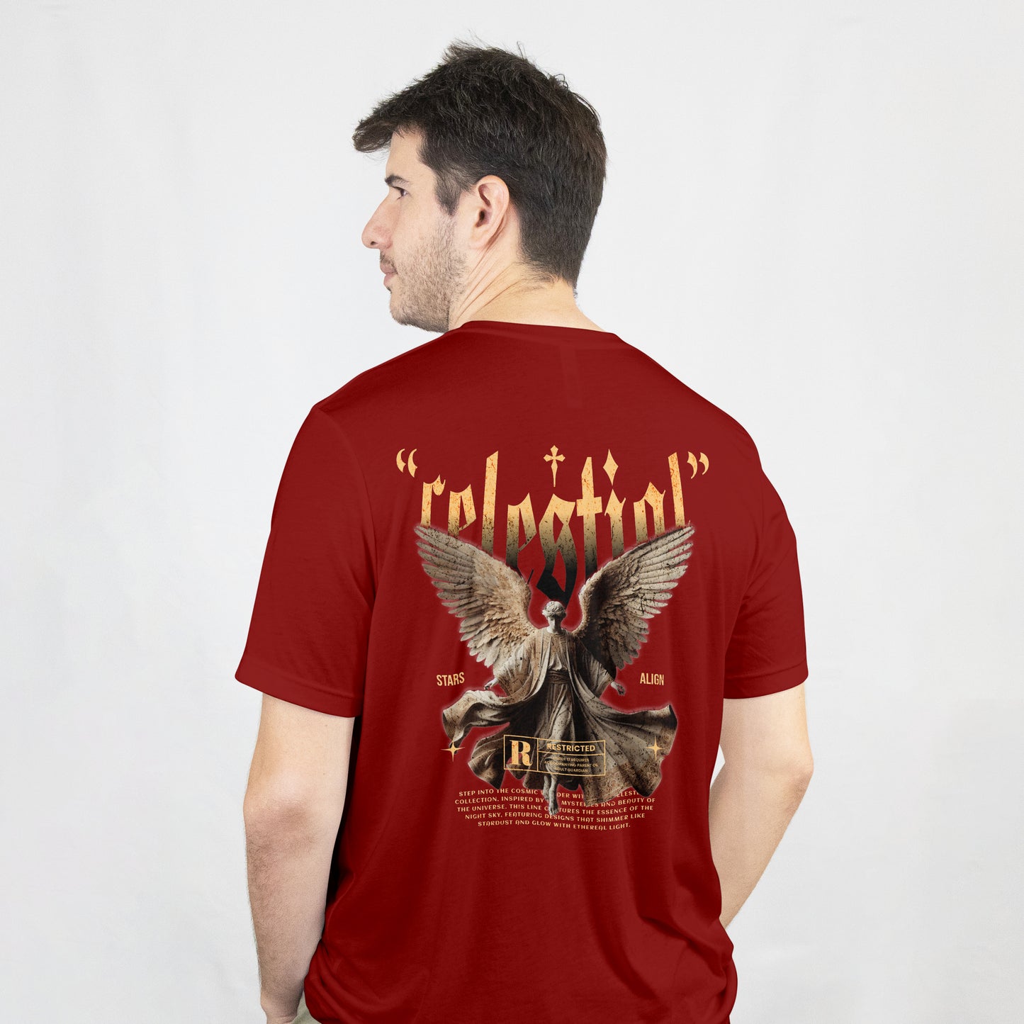 CELESTIAL OFF SHOULDER T-SHIRT