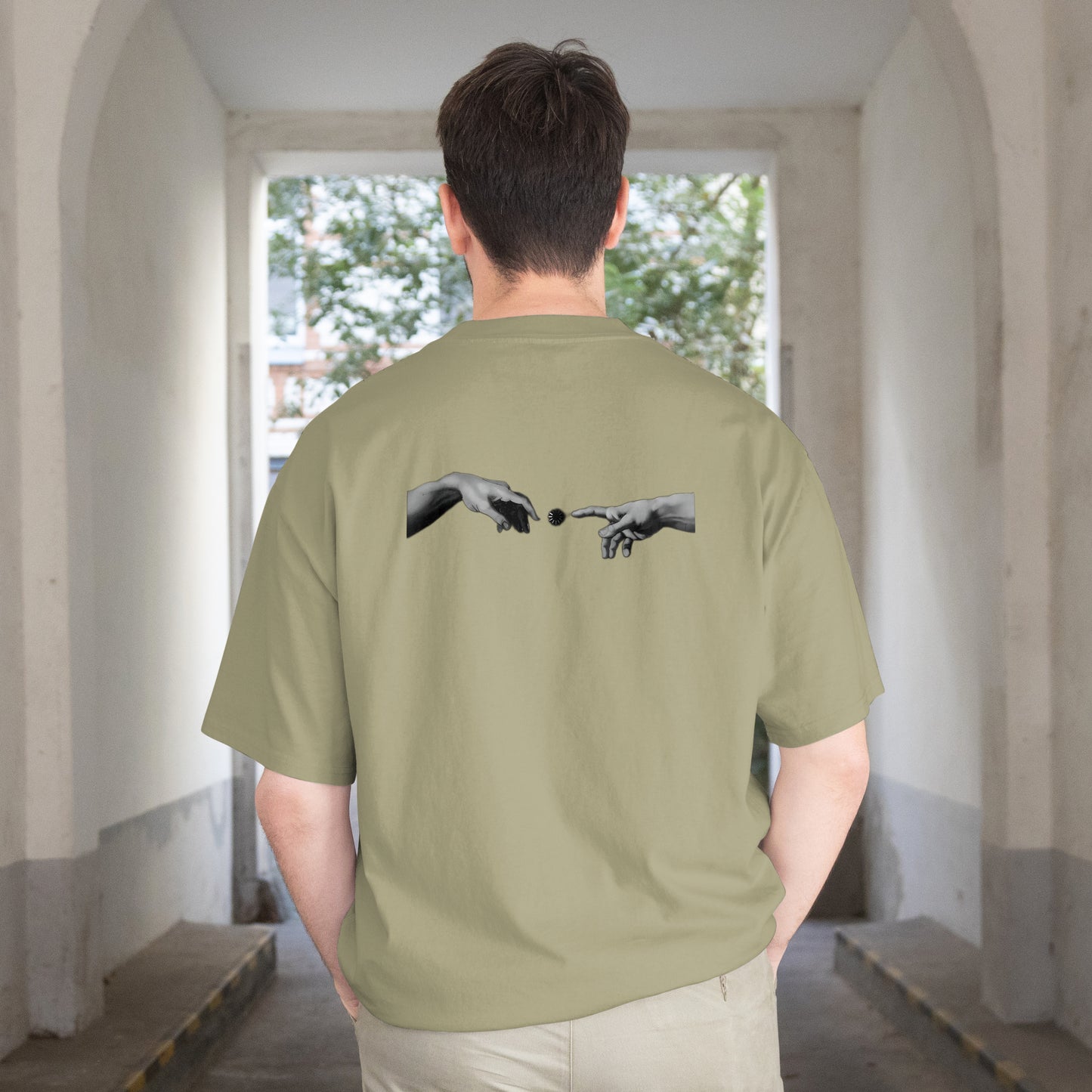 DIVINE DROP OFF SHOULDER T-SHIRT