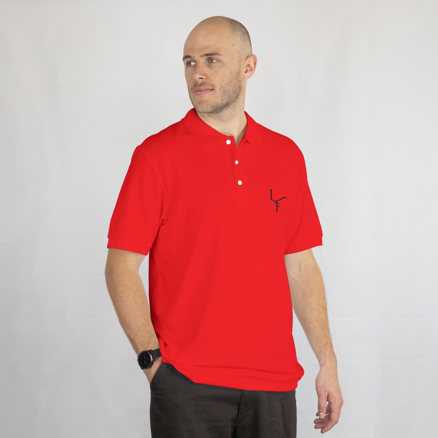 RED POLO T-SHIRT